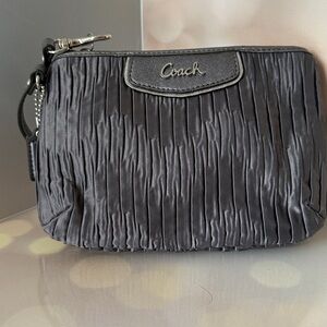 Grey Ashley Gathered wristlet